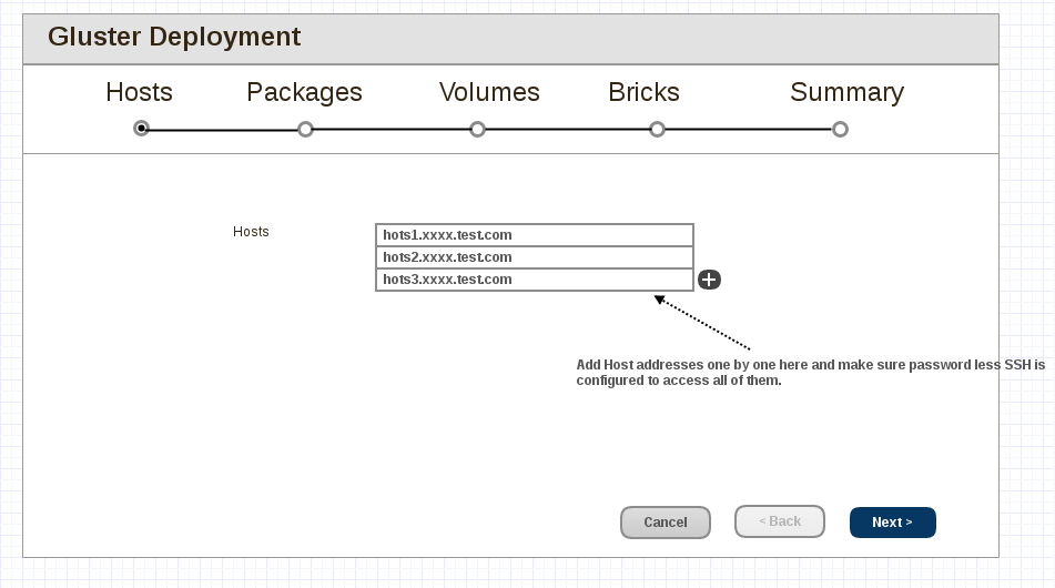 gdeploy-Hosts